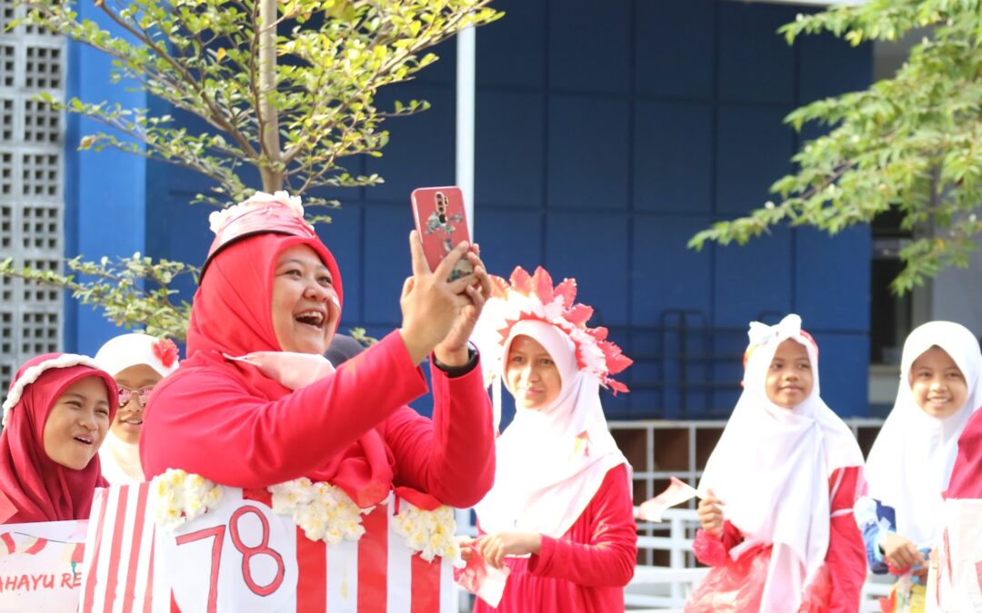 Celebrating the 78th Anniversary of the Republic of Indonesia at SD Juara Bandung