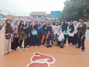 The Flag Raising Team (PASPERA) of SMP Juara Bandung triumphs…